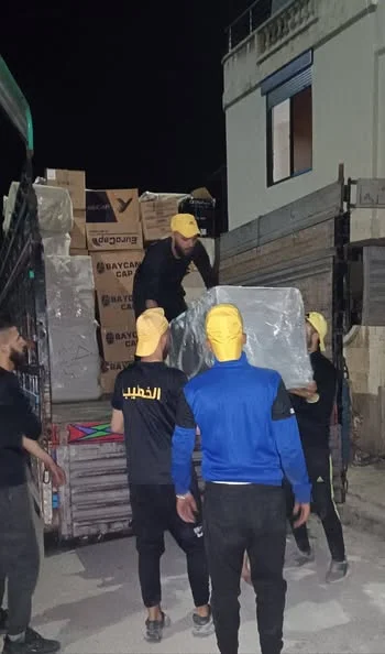 نقل عفش منازل داخل وخارج حمص ولجميع المحافظات