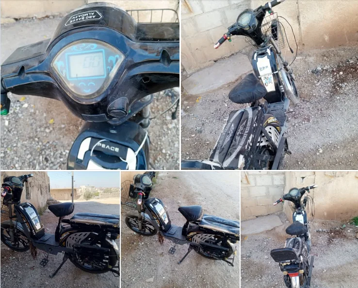 بسكليت كهربا خمس بطاريات